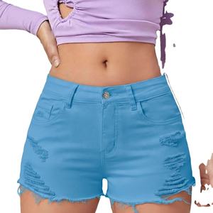 Shorts de Lona para Mujer, Corte Regular, Cintura Media, Estampado Floral Vintage, con Cierre de Cordón y Secado Rápido - Product Image 1