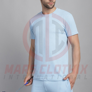 Crew Neck Solid Color Breathable And Quick Dry Men Summer <b>Tracksuit</b> Set Wholesale Rate New Style Summer <b>Tracksuit</b> for Men - Product Image 6