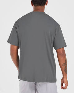 เสื้อยืดวิ่งออกกำลังกายคุณภาพสูงสำหรับผู้ชาย ผลิตโดยผู้ผลิตเสื้อผ้ากีฬาแบบกำหนดโลโก้เองได้ ผลิตจากใยไผ่ จำหน่ายเสื้อผ้าจำนวนมาก - Product Image 6