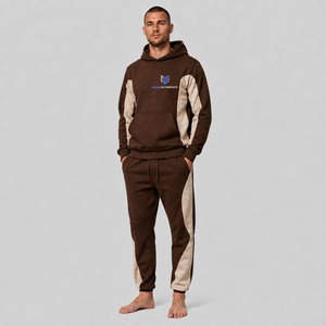 Nuevo Estilo, Chándales Deportivos de Algodón con Logotipo Personalizado para Hombre, Conjuntos para Correr, Sudadera con Capucha y Pantalones Deportivos, Chándales para Hombre - Product Image 3