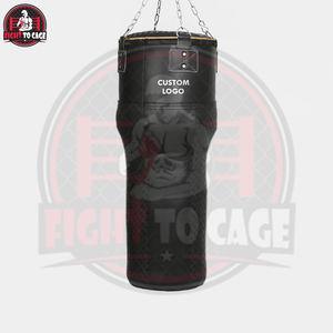 Sac de frappe professionnel en cuir de qualité supérieure avec logo personnalisé, rembourrage EPE haute résistance pour entraînement de boxe et MMA - Product Image 3