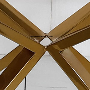 Accessoires de mobilier rectangulaires en acier inoxydable et verre transparent pour salon, salle de séjour et balcon - Product Image 6