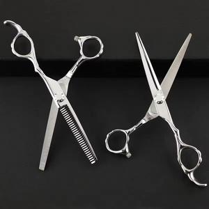 Tijeras Profesionales para Adelgazar el Cabello, Acero Inoxidable 440C, 28 Dientes, Mango Mediano, para Diestros, Ligeras, para Uso en Salón - Product Image 5