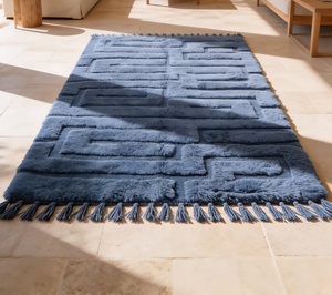 Alfombra Bereber Beni Ourain Anudada a Mano, Alfombra Marroquí de Lana Personalizada, Auténtica Alfombra Beni Ourain Marroquí Tejida a Mano - Product Image 1