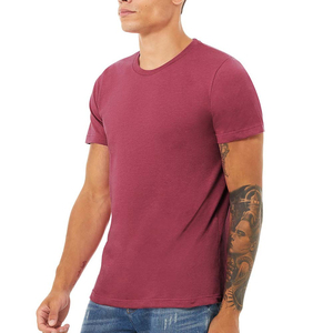 เสื้อยืดลำลองผู้ชายสีพื้นยอดนิยมขายส่งปี 2026 ผ้าฝ้าย 100% ระบายอากาศได้ดี คุณภาพสูง เสื้อผ้าขายส่งแบบยกกระสอบ - Product Image 3