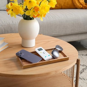 Bandeja de Baño Moderna y Lujosa de Acero Inoxidable, Cuadrada, para Organización de la Encimera de la Sala de Estar, Almacenamiento de Bebidas y Jabón - Product Image 6