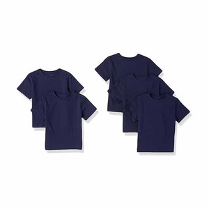 T-shirts décontractés pour enfants, 100% coton, manches courtes, col rond - Product Image 2
