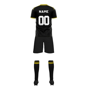 Custom Logo Printed Adult Men's <b>Soccer</b> Uniform Shirts Breathable Quick Dry Elastic Waist Short Sleeve Team Sports Kit - Product Image 2