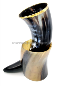 Cuerno para beber con acabado exquisito y soporte de exhibición Su experiencia para beber Ágata DE LA India - Product Image 4