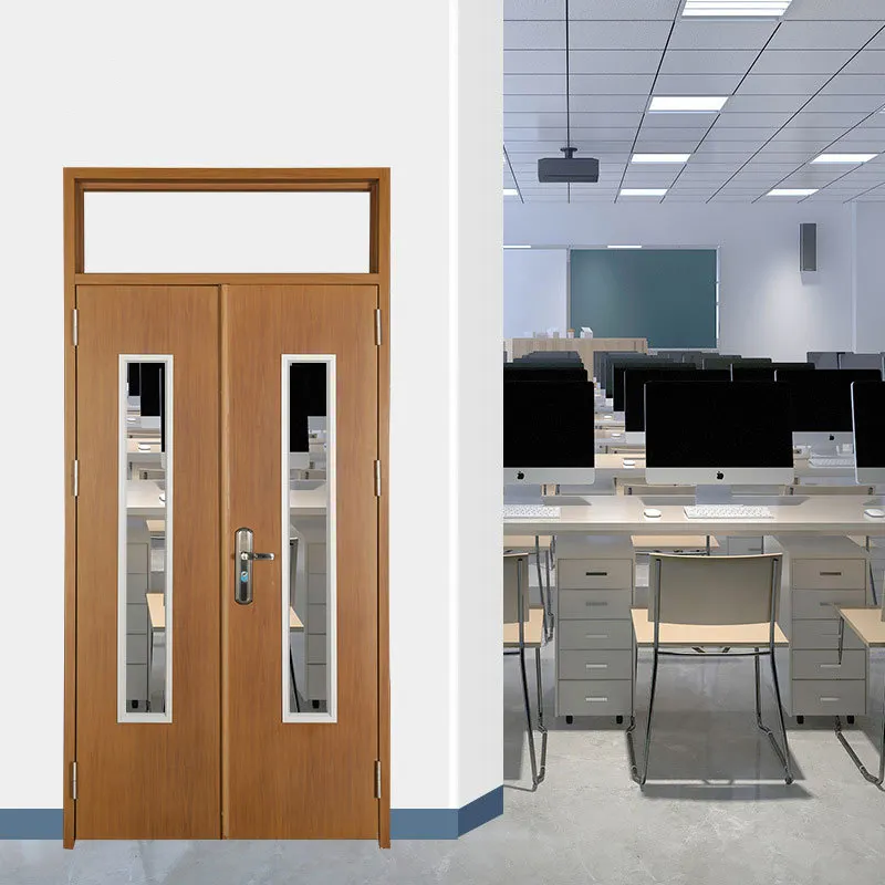 学校のオフィスのドアのための0.6MMのドアパネルが付いている産業直接売れ筋の現代鋼鉄教室