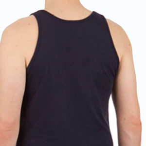 New Style Cotton Bamboo Fiber Black <b>White</b> V neck Tank Top Sleeveless Breathable Fitness Sportswear <b>Men</b> <b>Vest</b> High Quality Body - Product Image 2