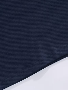 Men's Summer Knitted Fabric Quick Dry 100% Cotton Loose Comfortable Easy Trendy Design Style Premium Feel Two-Piece Polo Set - Product Image 5