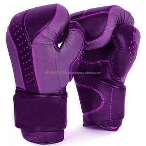 Gants de boxe Waseem Impex Gants de boxe en peau de vache élégants Équipements de boxe professionnels Gants de combat en gros - Product Image 4