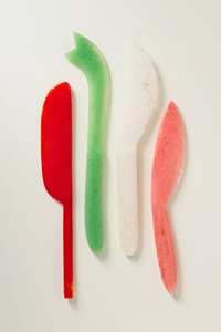 Hot Selling Customized Color Resin Eco-Friendly Durable Food-Grade <b>Cheese</b> <b>Knife</b> <b>Set</b> Dinnerware Butter Cutter Fork Dishwasher - Product Image 6