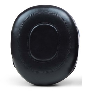 Cibles de frappe de boxe de qualité supérieure en PU, équipement d'entraînement durable, noir avec accents bleus, utilisables toutes saisons, Focus Mitts - Product Image 2