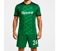 Prix de gros, nouveau design, vêtements de sport unisexes, ensemble d'uniformes de football, logo personnalisé, maillot imprimé numériquement, respirant, séchage rapide