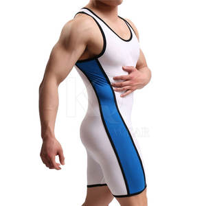 Wrestling <b>Singlets</b> <b>for</b> <b>Men</b> Casual Knitted Lightweight Made <b>for</b> Strength Training Practice Gym Workouts Competition Level - Product Image 6
