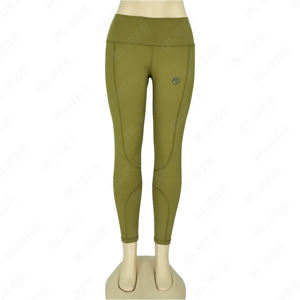 Meilleure qualité Leggings d'entraînement pour les femmes sans couture Scrunch collants contrôle du ventre Gym Fitness taille élastique Yoga Leggings fille pantalon - Product Image 2