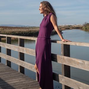 Vestido Largo con Capucha Élfico, Disfraz Gótico para Festival, Estilo Medieval, Vestido Fluido para Mujer - Product Image 2