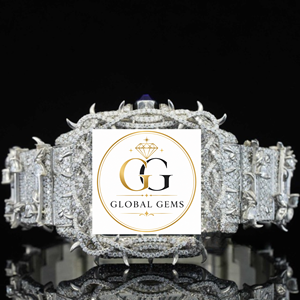 Reloj de Diamantes Totalmente Blanco para Negocios, Eventos Formales y Oficina, Disponible a Precio Accesible, Venta al Por Mayor - Product Image 4