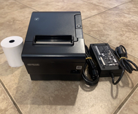 Printer Thermal E-pson 80mm EPS TM-T100S TM-T100 Printer POS Kecepatan Tinggi untuk Supermarket dan Katering