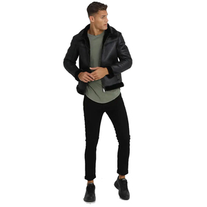 Customized Design <b>Leather</b> <b>Jacket</b> Manufacturers from Sialkot Pakistan Fashion <b>leather</b> <b>jackets</b> for men with Real Men's <b>Jackets</b> - Product Image 4