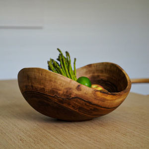Premium Quality Wooden <b>Bowl</b> Natural Handicraft Wooden Serving <b>Bowl</b> for Salads Fruits <b>Snacks</b> and Decor Available for Sale - Product Image 2