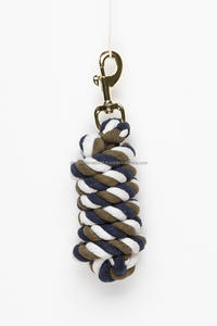 Cuerda de plomo de algodón ecuestre de alta calidad con gancho a presión, productos para caballos, tejido de rienda con mezcla de algodón cómoda - Product Image 4