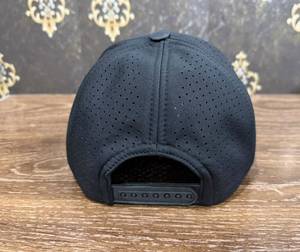 หมวกแก๊ปทรง Trucker ผ้าแคนวาสคอตตอน 100% แบบซักแล้ว 6 แผ่น ตกแต่งด้วยแพทช์ลายจุด  สำหรับทุกเพศ เหมาะสำหรับกิจกรรมกลางแจ้ง ระบายอากาศได้ดีและกันน้ำ - Product Image 2
