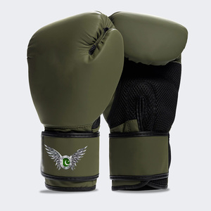 Premium Quality Customized Size Fighting Boxing Gloves Professional <b>Leather</b> Training <b>Bag</b> and Sparring Oem Kick Boxing Gloves - Product Image 1