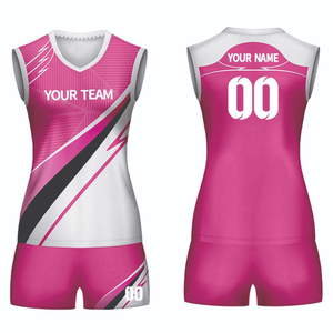 2026 Teams Professional <b>Volleyball</b> Uniform For Women 100%Polyester Breathable Custom Sports League Clubs <b>Volleyball</b> Uniform <b>Set</b> - Product Image 2