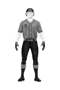 SAFASPORTS Conjunto de Uniforme de Béisbol para Hombre, Número 77, Manga Corta, Transpirable, Poliéster, Corte Regular, para Todas las Temporadas - Product Image 2