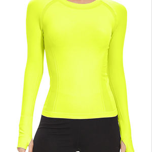 Camisetas Deportivas para Mujer con Tela Elástica que te Permite Moverte con Mayor Libertad, Ropa Deportiva 2026, Tops de Yoga Transpirables con Mangas Cortas, Tallas Grandes - Product Image 1