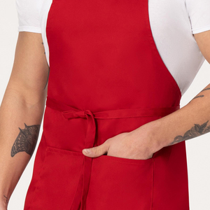 Kitchen <b>Cooking</b> Workwear Aprons With Pockets Wholesale Hot Sale Washable Kitchen <b>Cooking</b> Chef <b>Wear</b> Apron In Low MOQ - Product Image 5