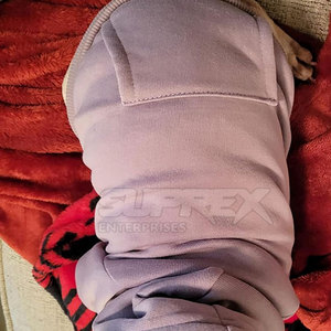 Sudadera con Capucha para Perro, Elegante y Transpirable, de Algodón y Poliéster, Cálida, Personalizable, con Bolsillo, Ropa para Perros, Atuendo de Invierno - Product Image 5