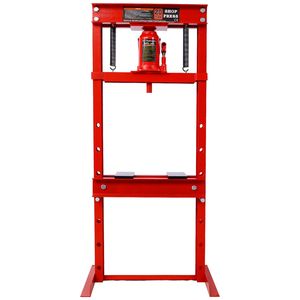 Pressa Idraulica da Officina da 20 Tonnellate per Piegare, Raddrizzare, Installare Cuscinetti, Giunti Universali, Giunti Sferici, Pulegge - Parti Incluse - Product Image 3