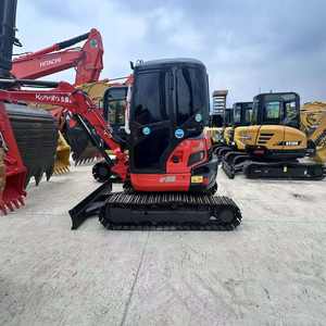 Mini-excavatrice d'occasion à prix d'usine, très demandée, excavatrice sur chenilles hydraulique d'origine Kubota U35, excavatrice d'occasion en stock - Product Image 1