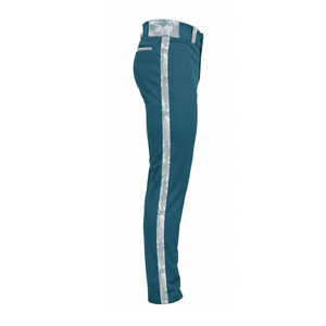 Pantalones de Béisbol Color Verde Azulado para Mujer, con Logotipo Bordado, Corte Regular, Poliéster que Absorbe la Humedad, Pantalones Deportivos para Todas las Temporadas, para Hombre - Product Image 5