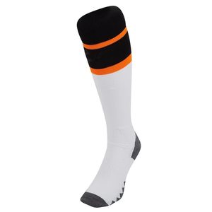 Men's Sports Crew Knitted <b>Socks</b> With Terry Sole Breathable <b>Moisture</b> Wicking Odor Resistant Cushioned Running <b>Socks</b>-logo On Cuff - Product Image 1