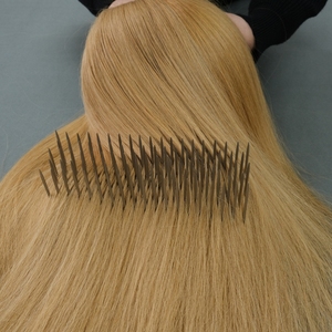 Extension de cheveux blonds de luxe Extensions de cheveux en vrac de cheveux humains Aucune expédition de produits chimiques dans le monde entier Fabriqué à Vienam - Product Image 5