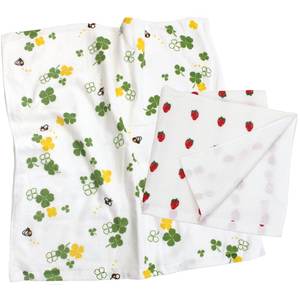 Toalla de gasa estampada de Japón, Toalla de baño de 100% algodón, diseño de abeja, suave, baja cantidad mínima - Product Image 1