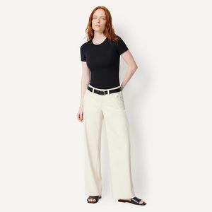 Women's Trendy Casual T Shirt Soft Cotton Crew <b>Neck</b> Short Sleeve Slim Fit Eco-Friendly Breathable Fashion <b>Top</b> Custom Logo - Product Image 3