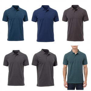 เสื้อเชิ้ตผู้ชายแบบสั่งทำพิเศษ ผ้าเจอร์ซีย์ 100% ผ้าฝ้าย ลายเรียบ แขนสั้น กันยับ คุณภาพสูง บริการ OEM - Product Image 2