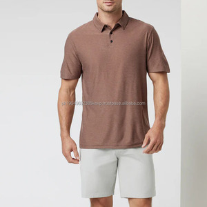 Polo T-shirt pour homme à séchage rapide, course à pied, golf, polo, vente en gros, livraison DDP - Product Image 1