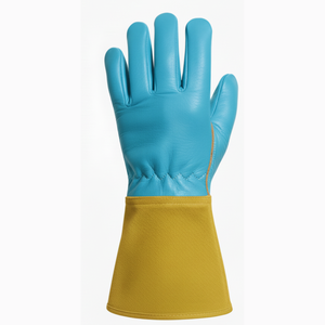 Multi-functional Long Cuff Leather Heat Resistant Bbq Gloves Mechanical Gloves Welding Gloves - Product Image 2