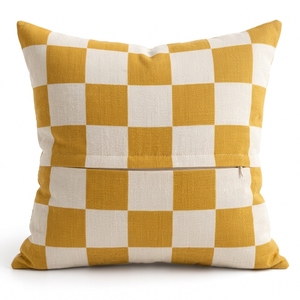 Housses de coussin en vente en ligne à prix réduit, taies d'oreiller personnalisées 100% coton blanc, housses de coussin personnalisées à motif pur - Product Image 2