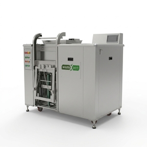 Triturador de Desechos de Alimentos de Acero Inoxidable ExBio con Panel de Control Digital, Motor y Rodamientos, Sin Olores, Garantía de 2 Años - Product Image 1