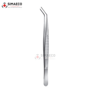 Pinzas Quirúrgicas Curvas DeBakey de Acero Inoxidable Reutilizables para Cirugía Vascular, Instrumento Quirúrgico OEM de Marca Privada - Product Image 1