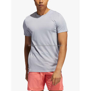 Camiseta de LICRA de bambú para hombre al por mayor a granel, camiseta de diseño gráfico personalizado para hombre, camiseta de bambú con serigrafía de alta calidad para hombre - Product Image 1