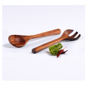 Utensilios para Ensaladas Ecológicos Aptos para Lavavajillas, Modelo Nuevo, Hechos en India para el Hogar y la Cocina - Product Image 1